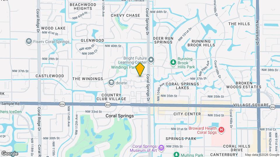 10575 La Placida Dr Map and Location Details