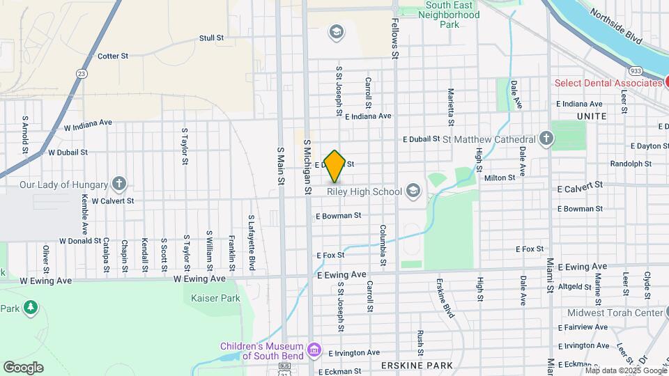 132 Milton St Map and Location Details