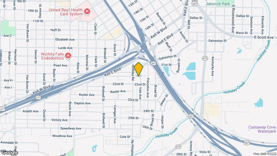 2122 Yale Ave Map and Location Details