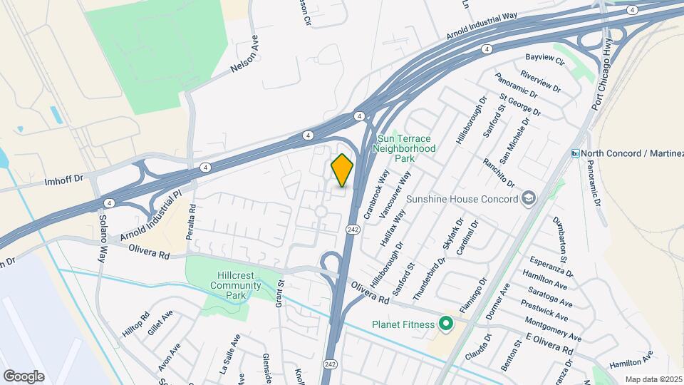 3555 Northwood Dr, Unit #A Map and Location Details