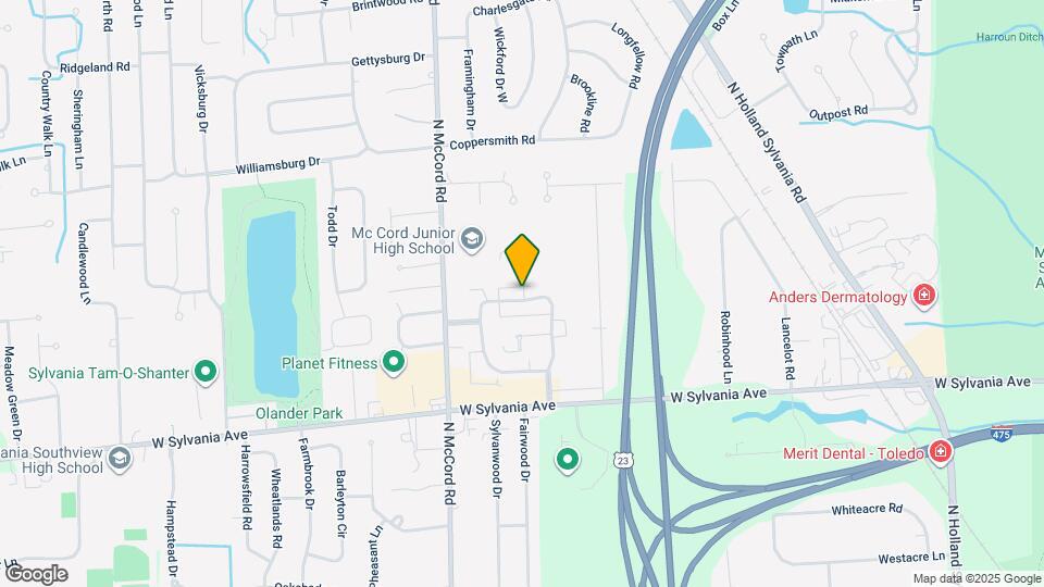6558 Kingsbridge Dr Map and Location Details