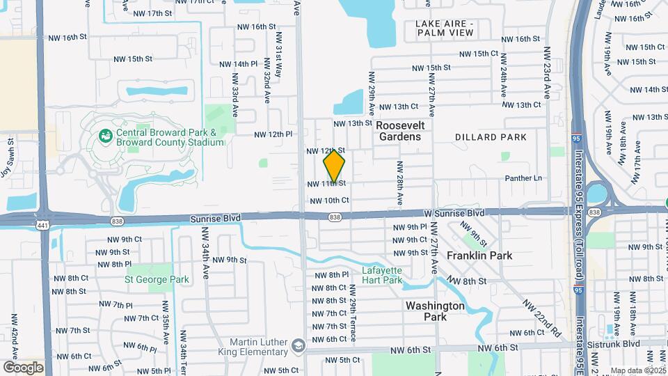 3000 NW 11th St Map and Location Details