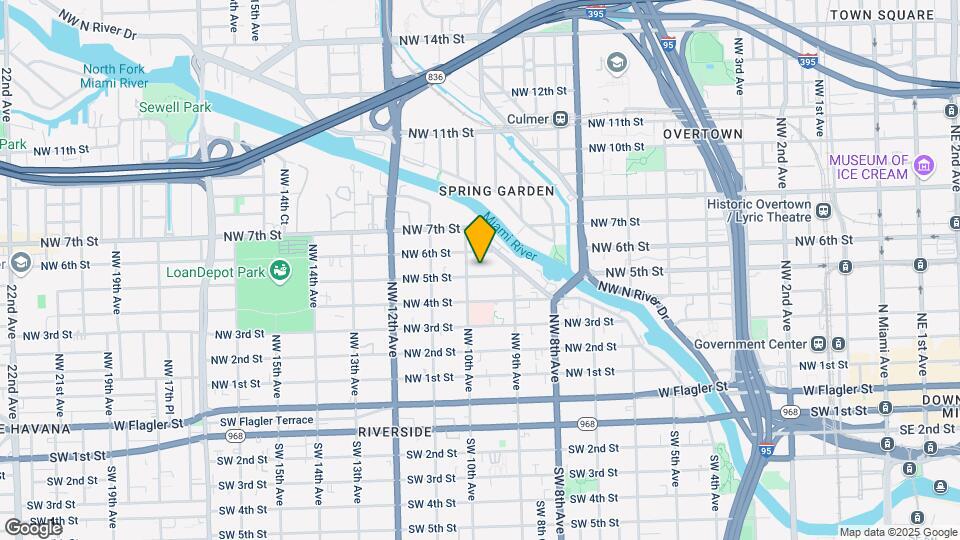 971 NW 5th St Map and Location Details
