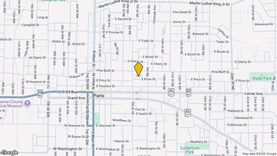 649 E Price St Mapa y Detalles de la Ubicación