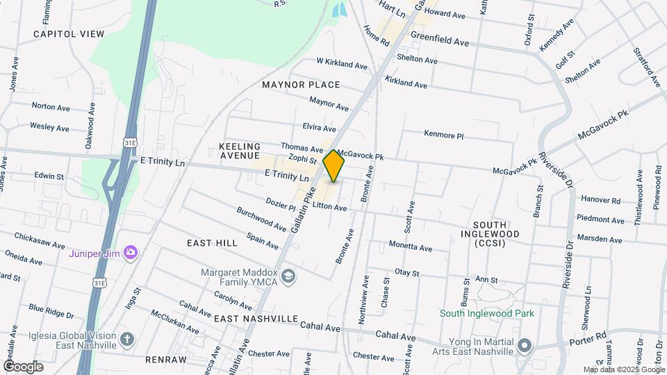 2913 Davis Ave Mapa y Detalles de la Ubicación