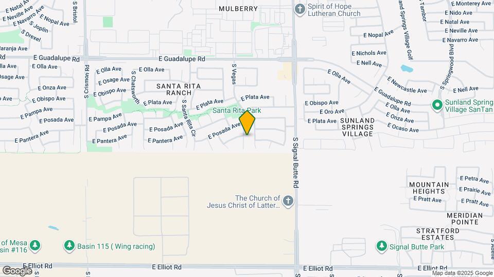 3127 S Benton Cir Map and Location Details