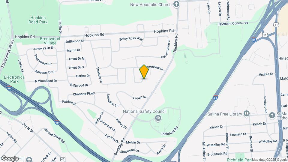 6846 Crystalwood Dr Map and Location Details