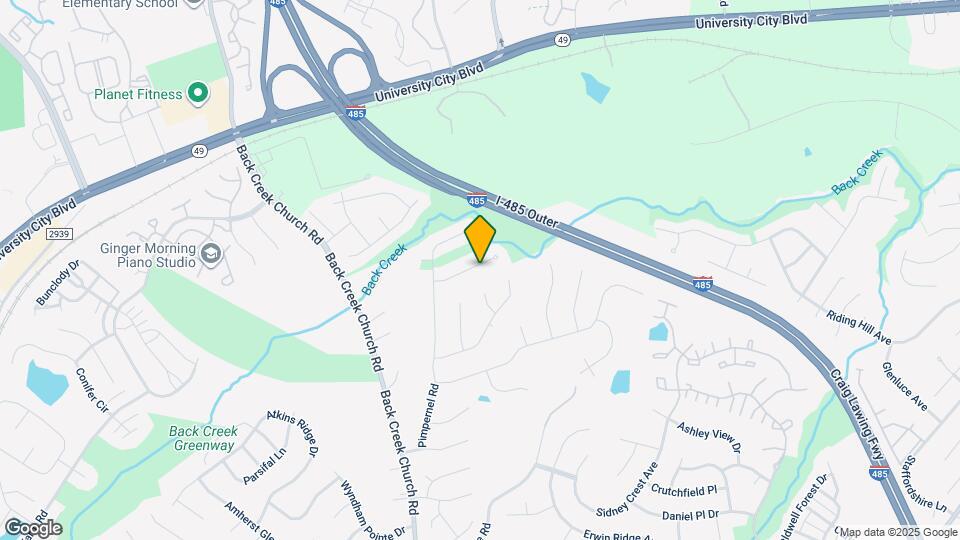 10520 Katie Creek Ct Map and Location Details