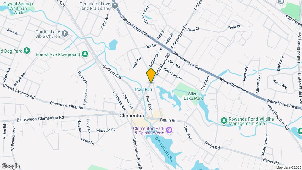 186 Gibbsboro Rd Mapa y Detalles de la Ubicación