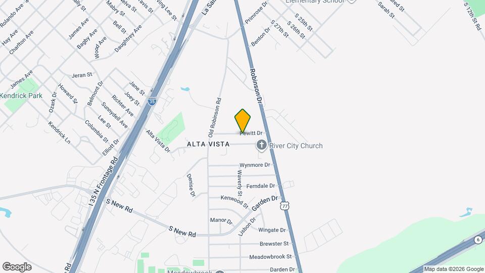 3400 Pewitt Dr Map and Location Details