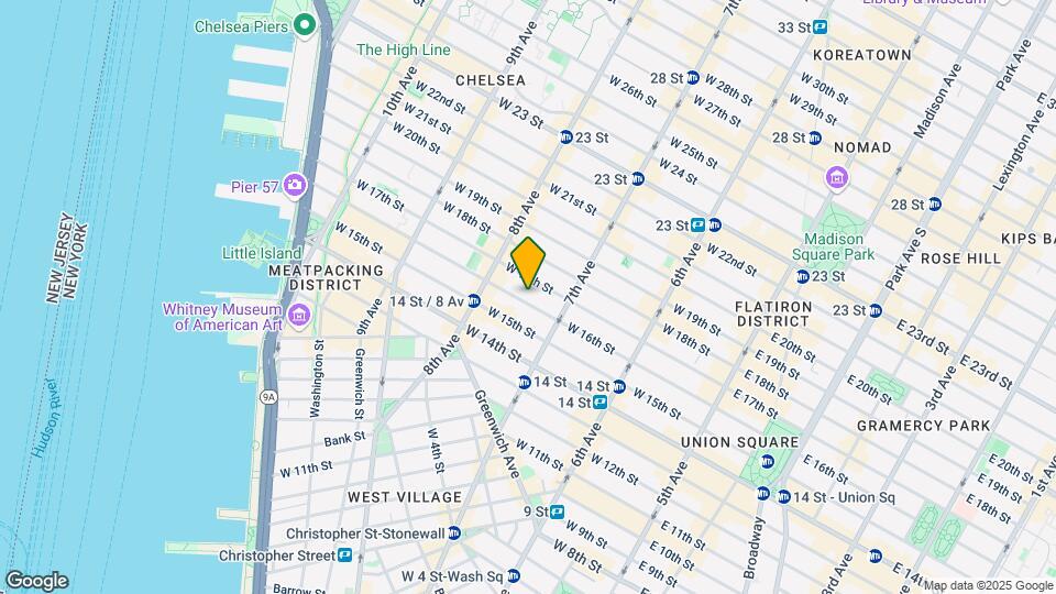227-231 W 16th St Map and Location Details