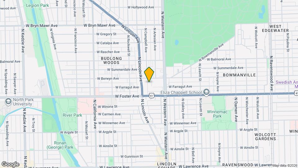 5238 N Campbell Ave Mapa y Detalles de la Ubicación