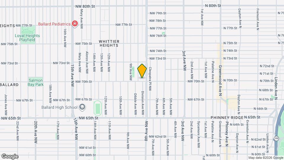 814 NW 70th St Map and Location Details