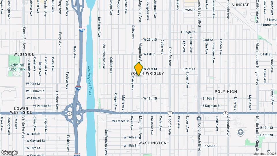 2037 Magnolia Ave, Unit 2037 Magnolia Ave Map and Location Details