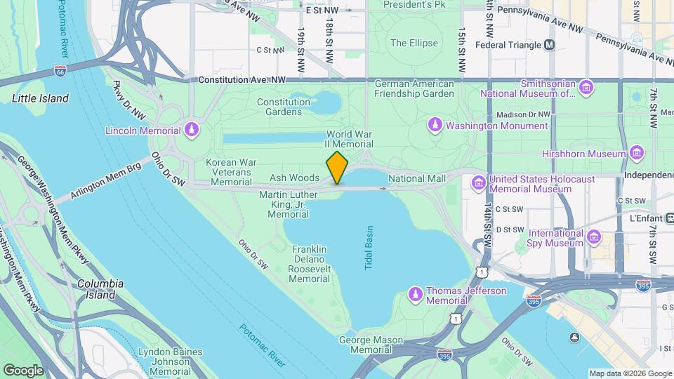 1820 Independence Ave SW Map and Location Details