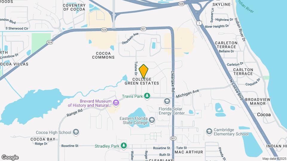 2506 Auburn Dr Mapa y Detalles de la Ubicación