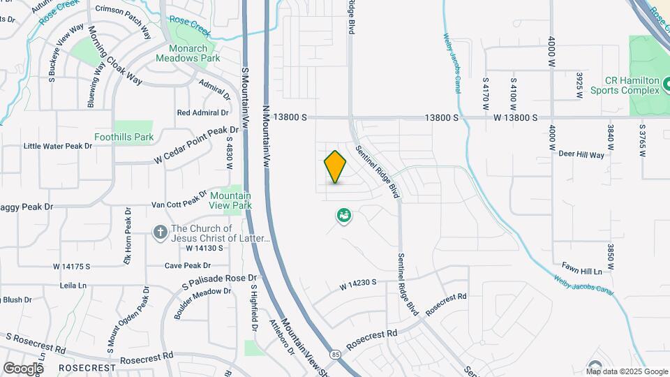 4558 W Watchmen Wy Map and Location Details