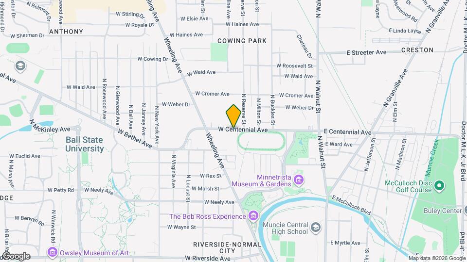 711 W Centennial Ave Map and Location Details