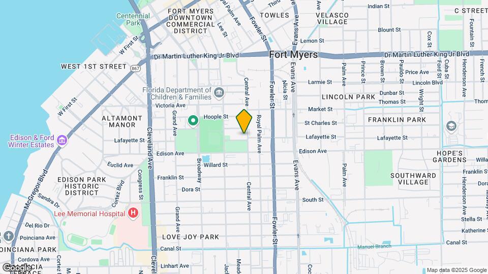 2371 Lafayette St Map and Location Details