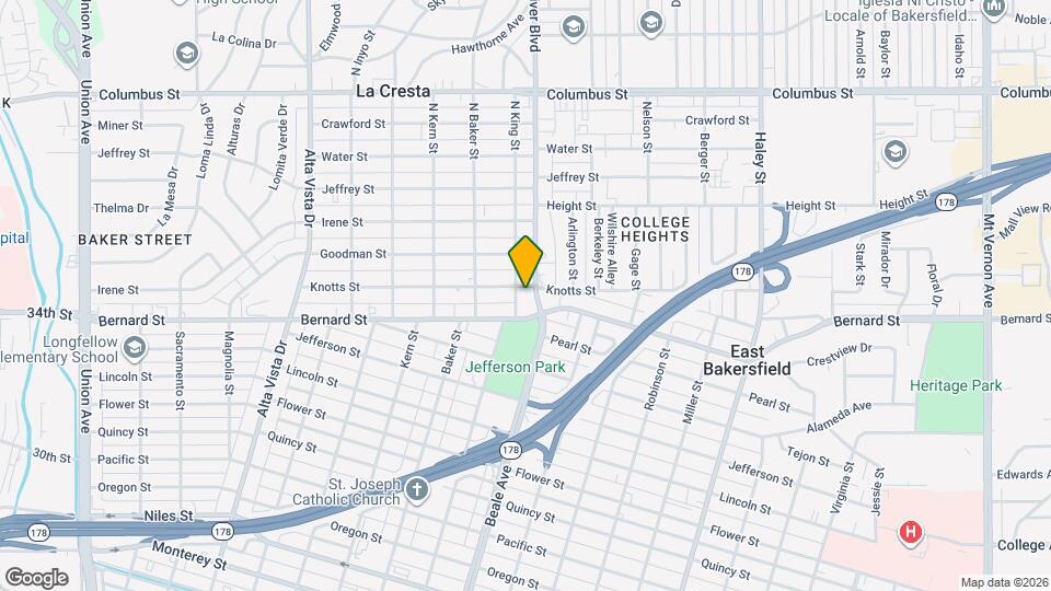 803 Knotts St Map and Location Details