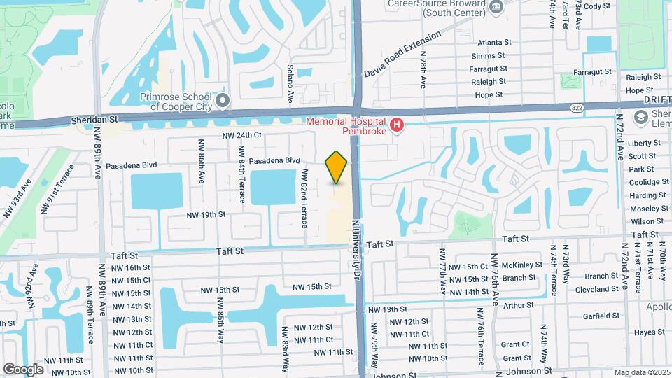2041 NW 81st Ave Map and Location Details