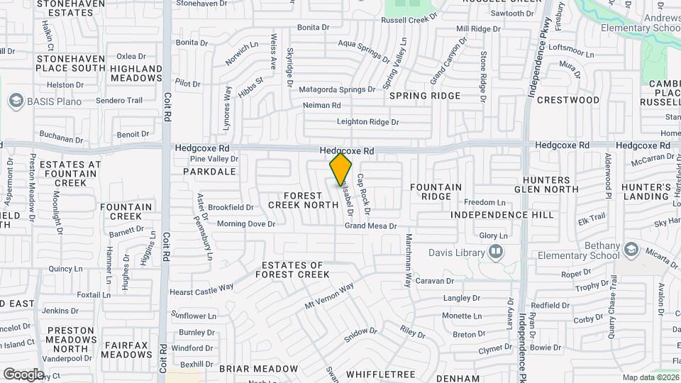 7805 San Isabel Dr Map and Location Details