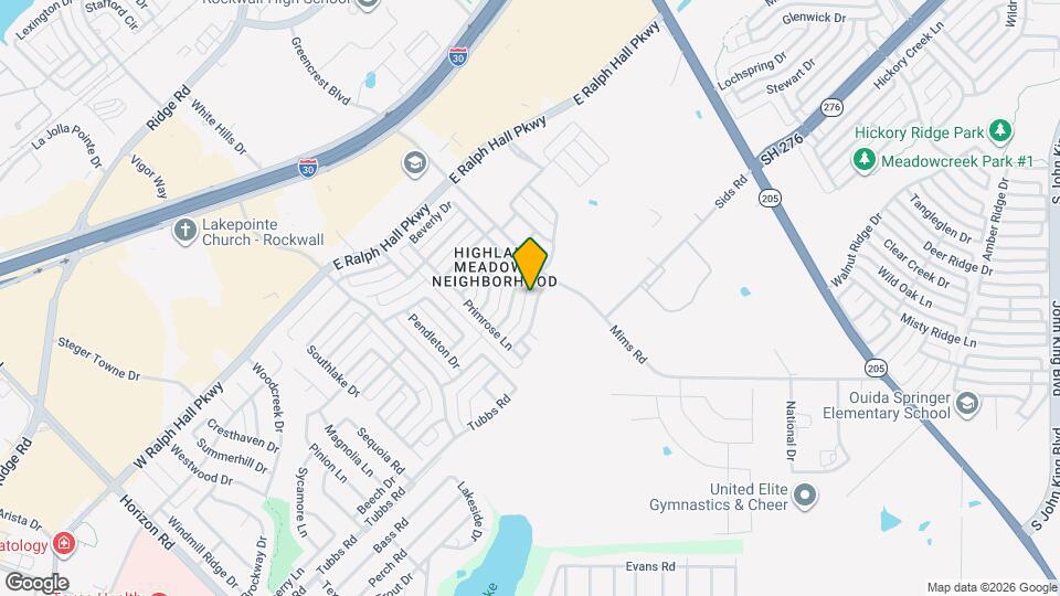 3083 Wildflower Way Map and Location Details