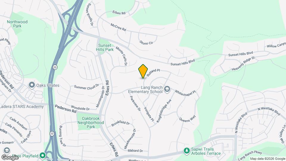 2241 Rutland Pl Map and Location Details