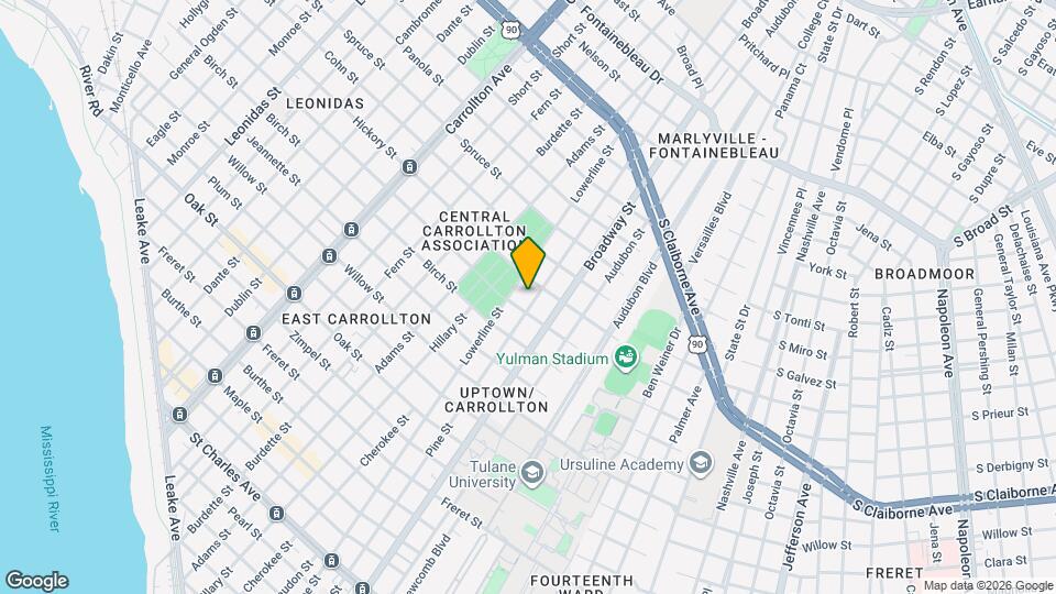 1726 Pine St Mapa y Detalles de la Ubicación