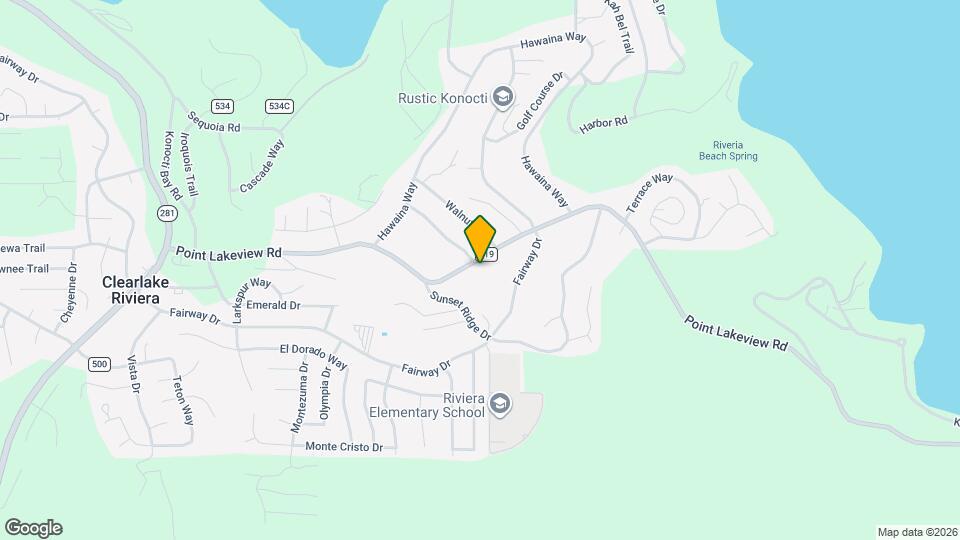 10401 Point Lakeview Rd Mapa y Detalles de la Ubicación