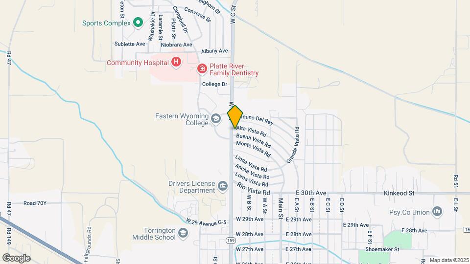 3296 Buena Vista Rd Map and Location Details