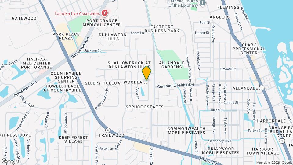 4568 Woodcove Dr Map and Location Details