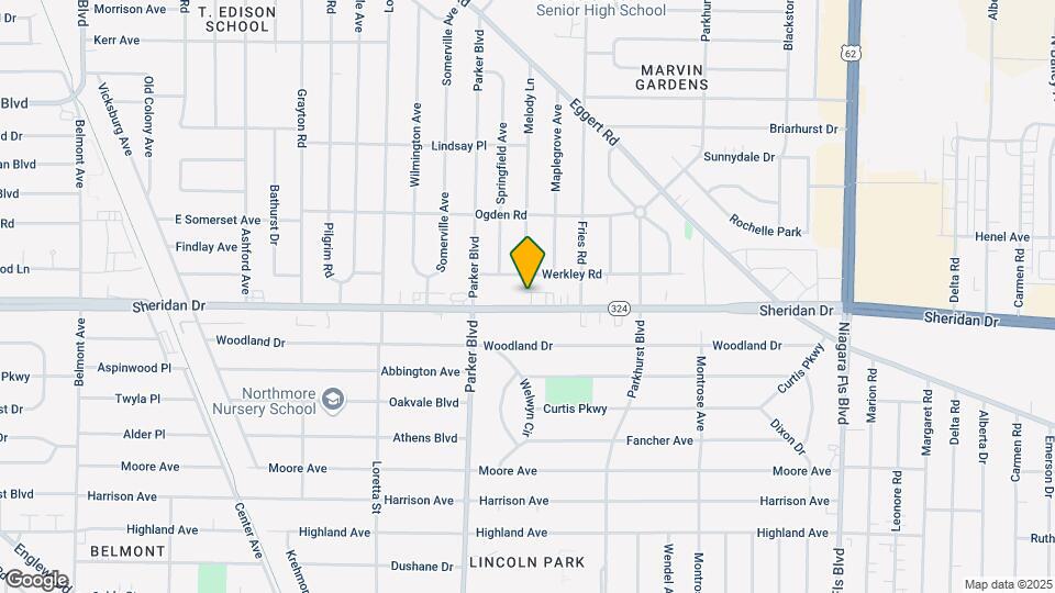 2654 Sheridan Dr Map and Location Details