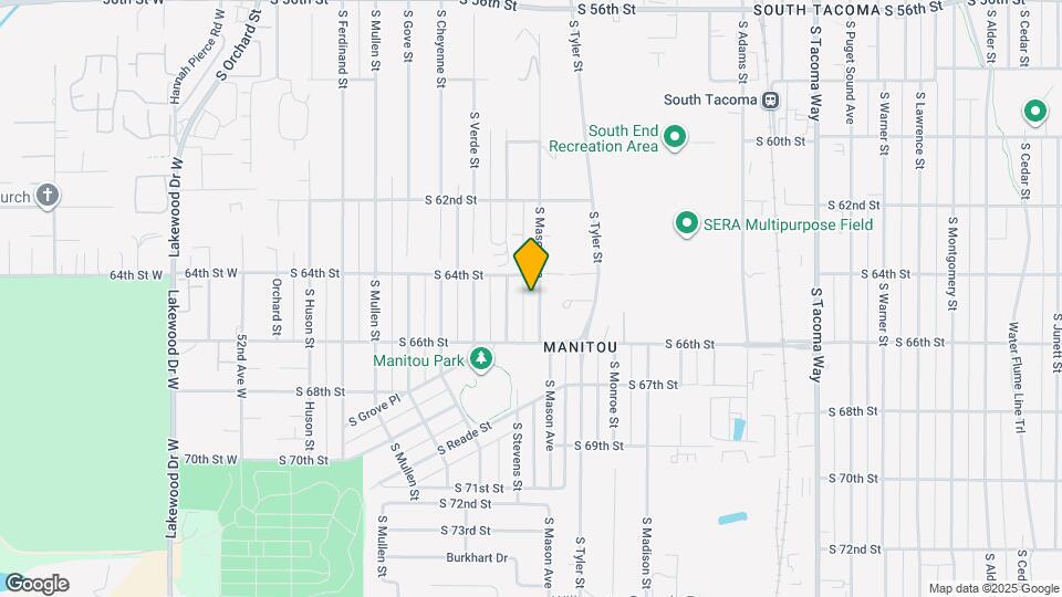 6416 S Mason Ave Map and Location Details