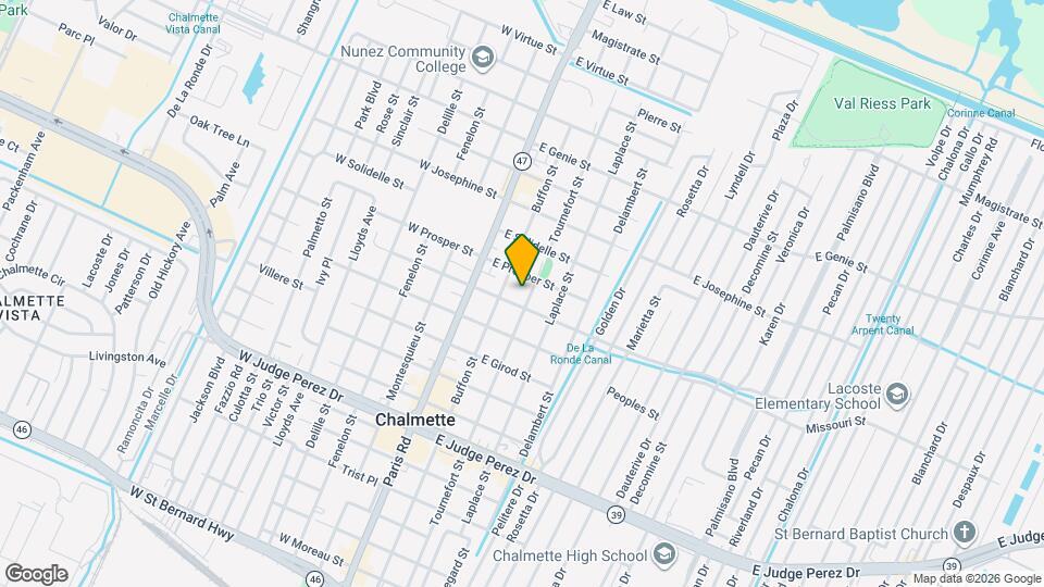 3108 Tournefort St Map and Location Details