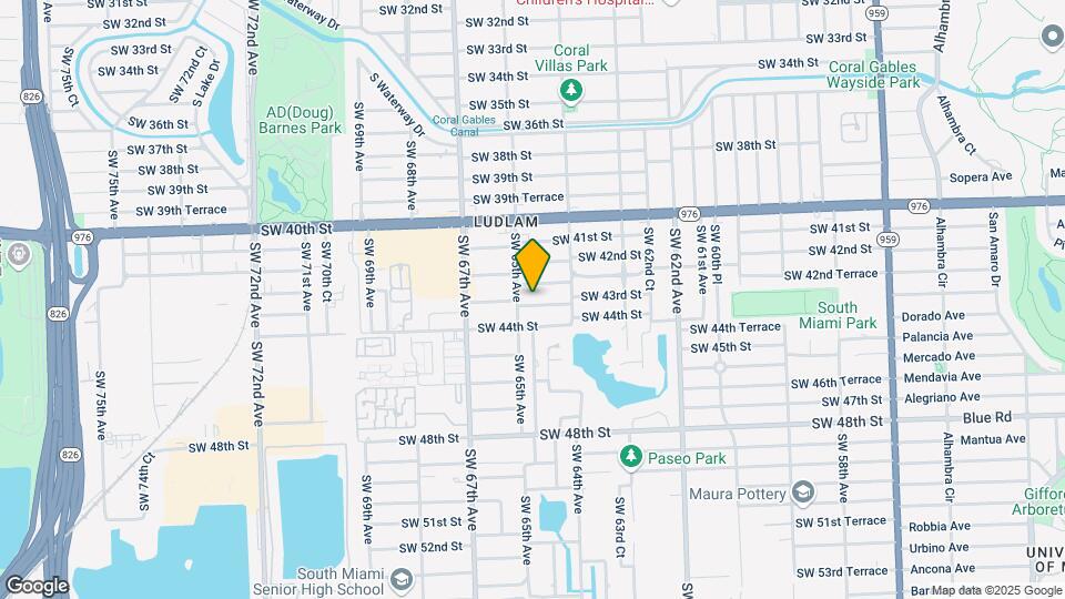 6471 SW 43rd St Map and Location Details