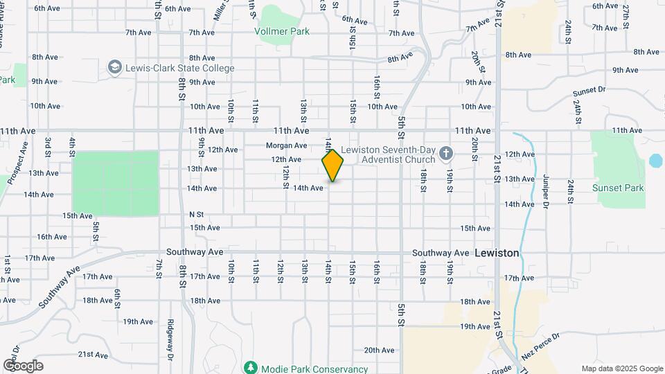 1406 13th Ave Map and Location Details