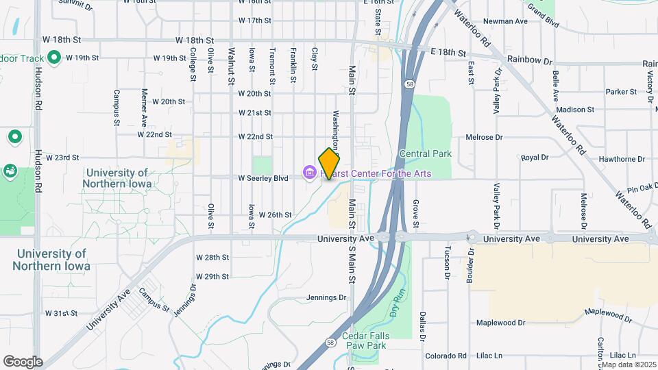 204 W Seerley Blvd Map and Location Details