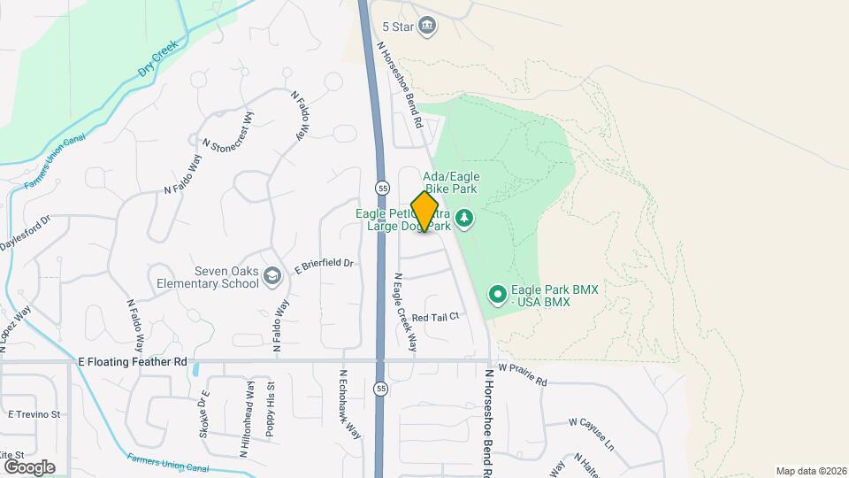 1785 N Trail Creek Way Map and Location Details