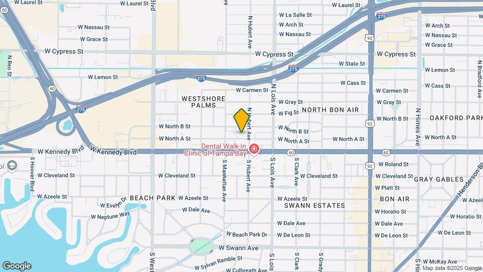 4307 W North a St, Unit #E Map and Location Details