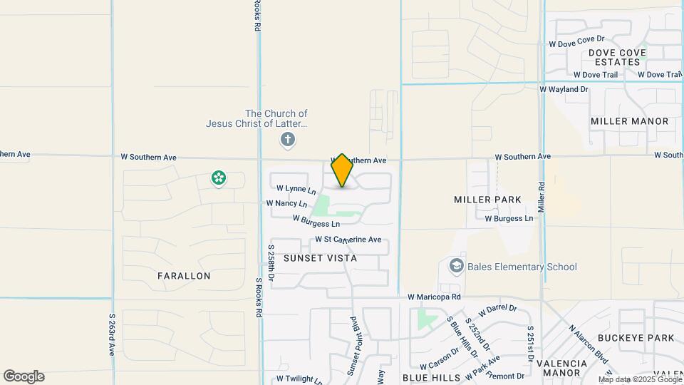 25663 W Lynne Ln Mapa y Detalles de la Ubicación