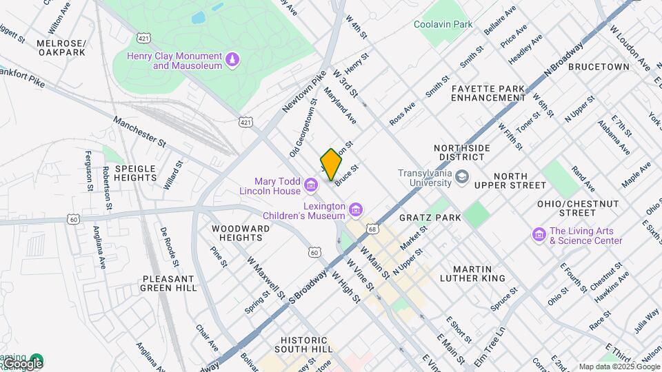 563 W Short St Map and Location Details