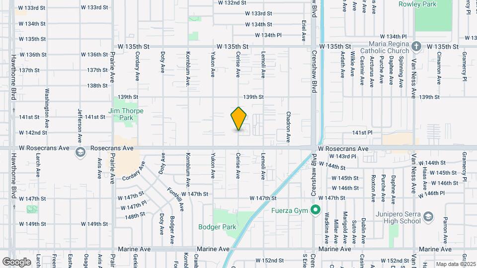 14106 Cerise Ave, Unit 3RD Map and Location Details