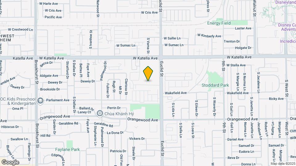 10871 Palma Vista Ave Map and Location Details
