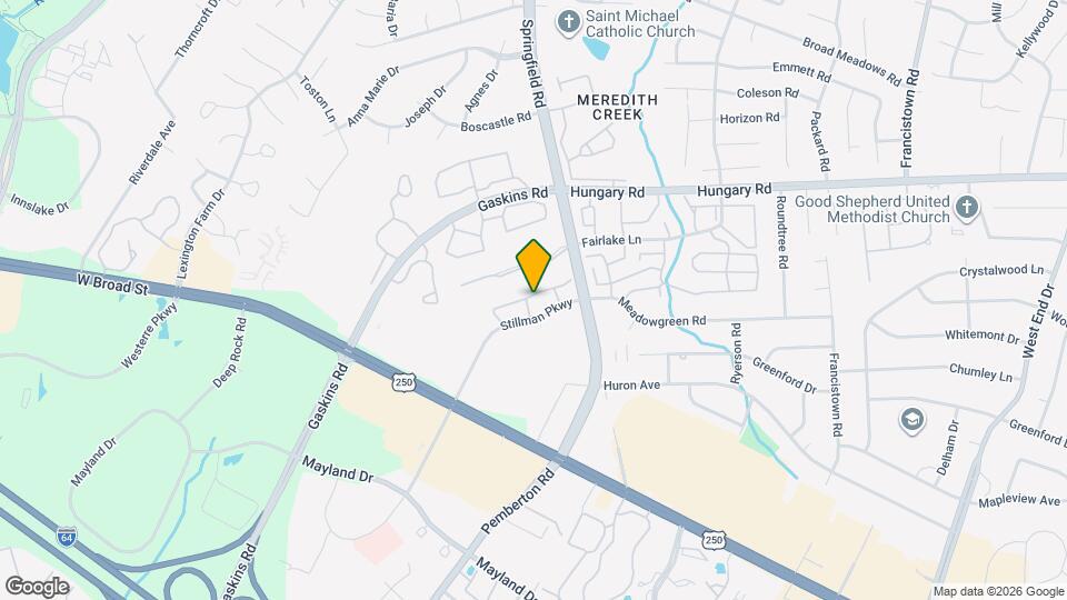 9633 Springfield Woods Ct. Map and Location Details