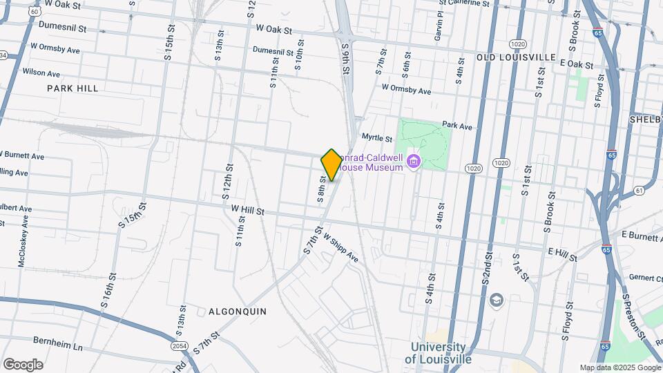 1438 S 7th St Map and Location Details