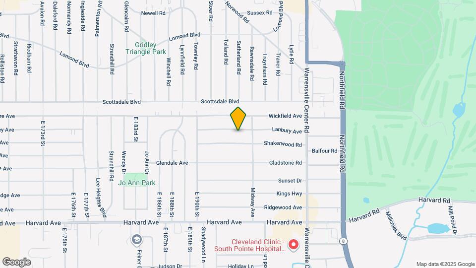 19508 Lanbury Ave Map and Location Details