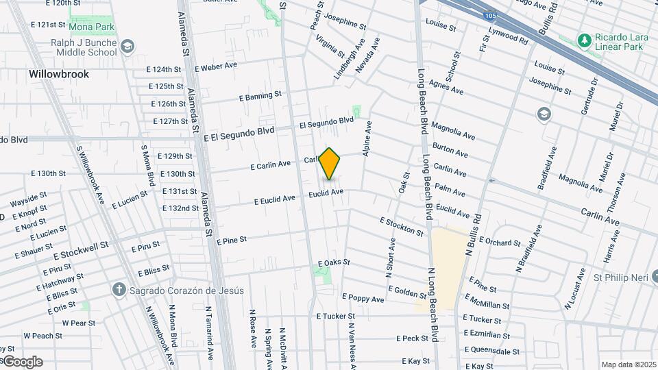 3149 Euclid Ave Mapa y Detalles de la Ubicación