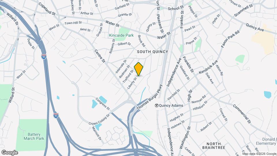 180 Liberty St, Unit 1 Map and Location Details