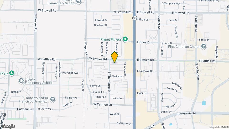 312 Roschelle Ln Mapa y Detalles de la Ubicación